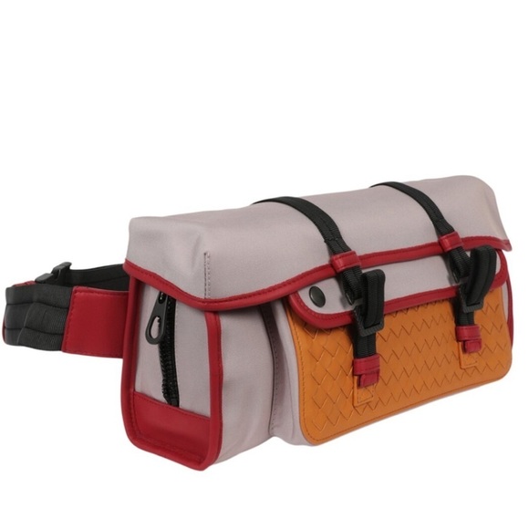 NEW Bottega Veneta Nappa Intrecciato Leather Studded Biletto Chain Crossbody - Picture 11 of 12